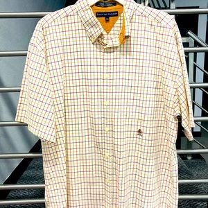 TOMMY HILFIGER RE-ISSUE BUTTON DOWN SHORT SLEEVE